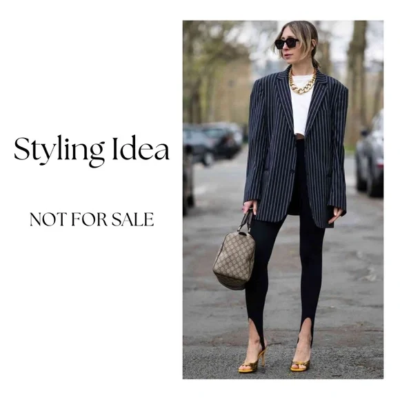 BÖHEME | NWT Bohme Brown & Black Plaid Single Button Oversized Blazer - Picture 7 of 7